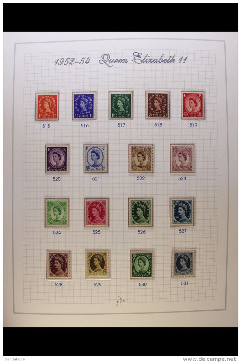 1953-2014 EXTENSIVE MINT / NHM DEFINITIVES COLLECTION A Fabulous Collection, Neatly Presented In Mounts On Home... - Sonstige & Ohne Zuordnung