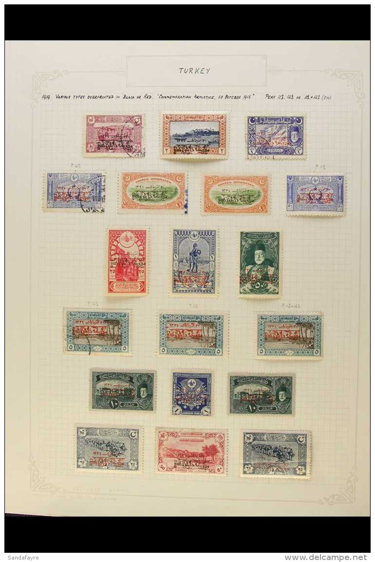 1916 - 1920 SEMI - SPECIALISED COLLECTION Attractive Mint And Used Collection Written Up On Pages Including Post... - Sonstige & Ohne Zuordnung