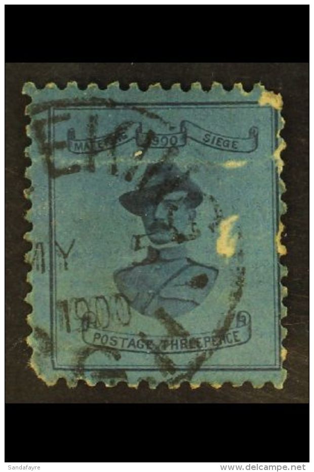 MAFEKING SIEGE 1900 3d Deep Blue On Blue, SG 20, Used, Various Faults, Good Spacefiller, Cat.&pound;425. For More... - Ohne Zuordnung