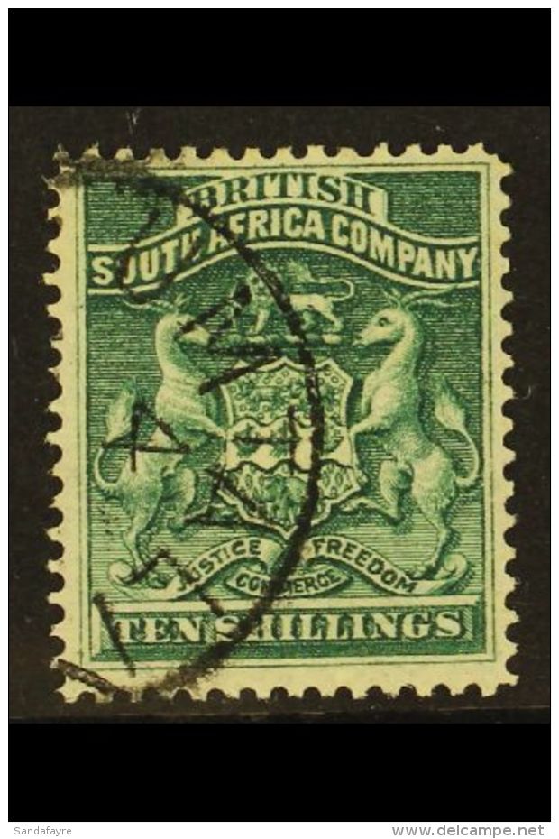 1892-93 10s Deep Green, SG 9, Very Fine Cds Used For More Images, Please Visit... - Sonstige & Ohne Zuordnung