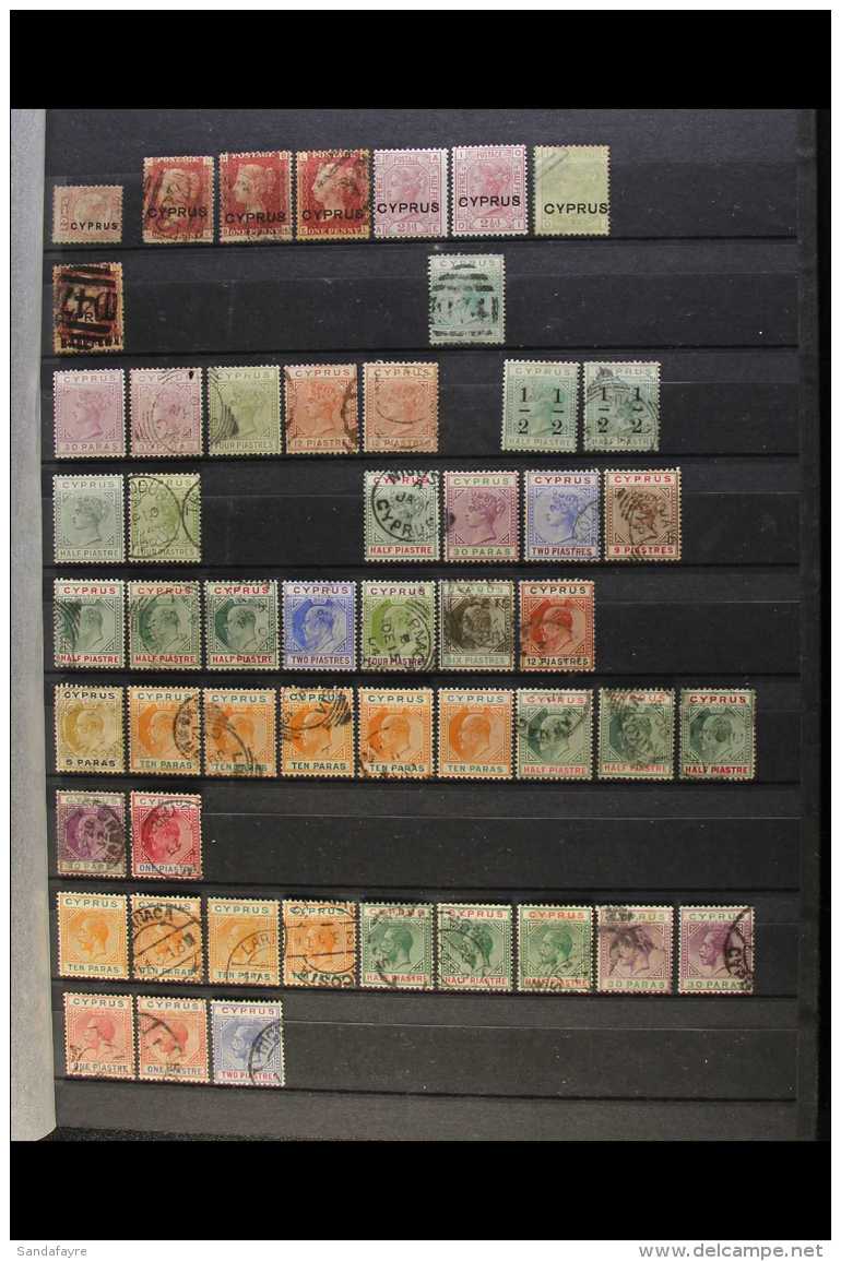 1880-1955 MINT &amp; USED COLLECTION With Light Duplication On Stock Pages, Inc 1880 &frac12;d Plate 12 Mint &amp;... - Sonstige & Ohne Zuordnung