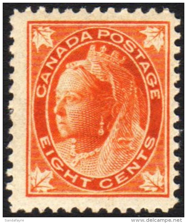 1897-8 8c Orange, SG 148, Fine, Never Hinged Mint. For More Images, Please Visit... - Sonstige & Ohne Zuordnung