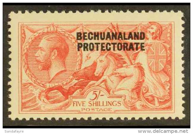 1913-24 5s Rose-carmine, B.W. Printing, SG 89, Very Fine Mint. For More Images, Please Visit... - Sonstige & Ohne Zuordnung
