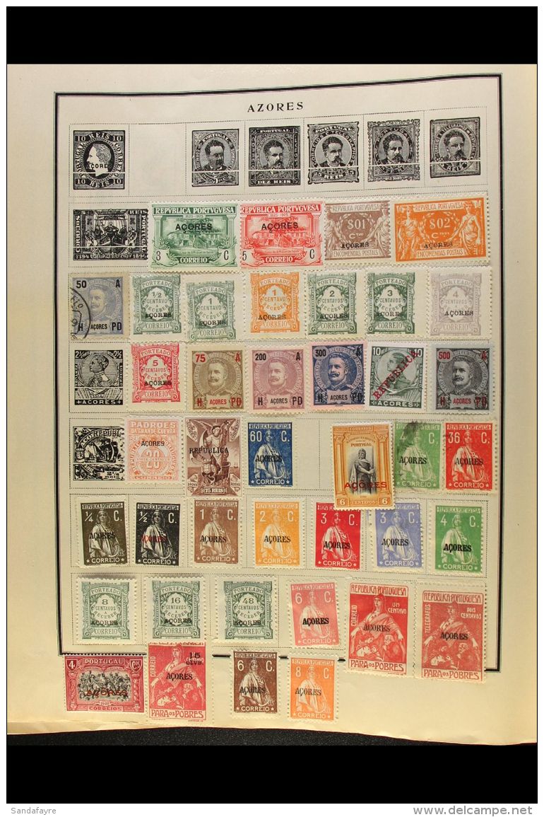 INTERESTING OLD TIME WORLD COLLECTION. 1850's To 1920's Mint &amp; Used Chiefly All Different Stamps In An Old... - Altri & Non Classificati