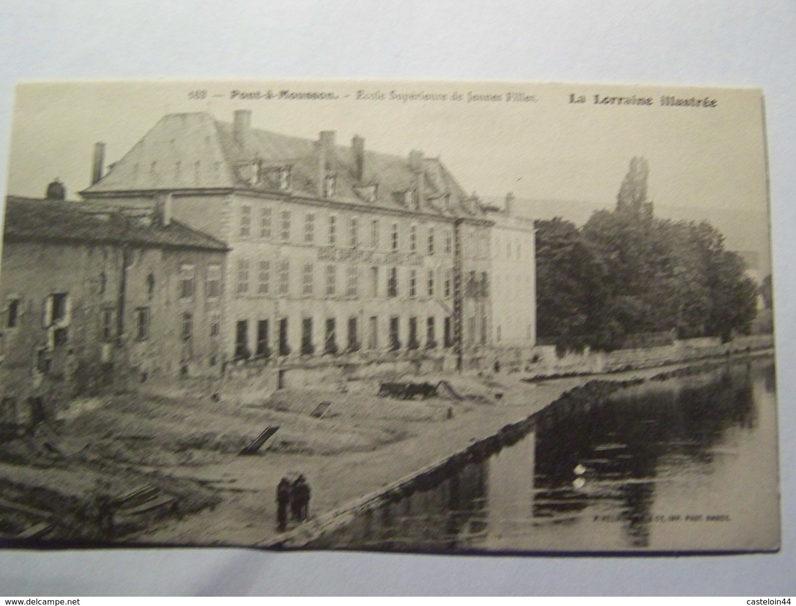 Cp1107 Tom6 PONT A MOUSSON Ecole Superieure De Jeunes Filles La Lorraine Illustrée - Pont A Mousson