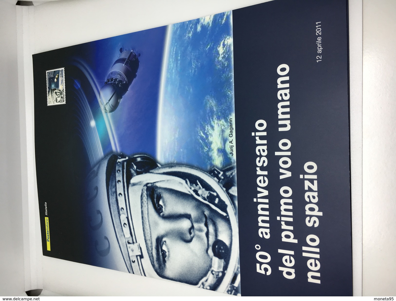 Folder Primo Sbarco Umano Nello Spazio 2011 - Presentation Packs