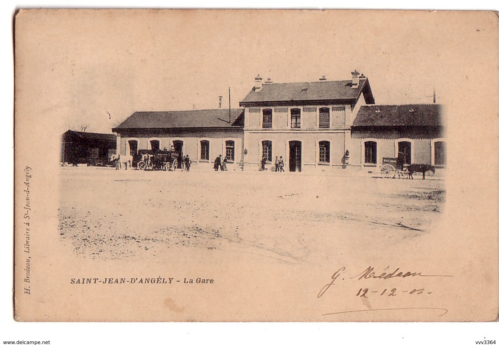 SAINT-JEAN-d'ANGELY: La Gare - Saint-Jean-d'Angely