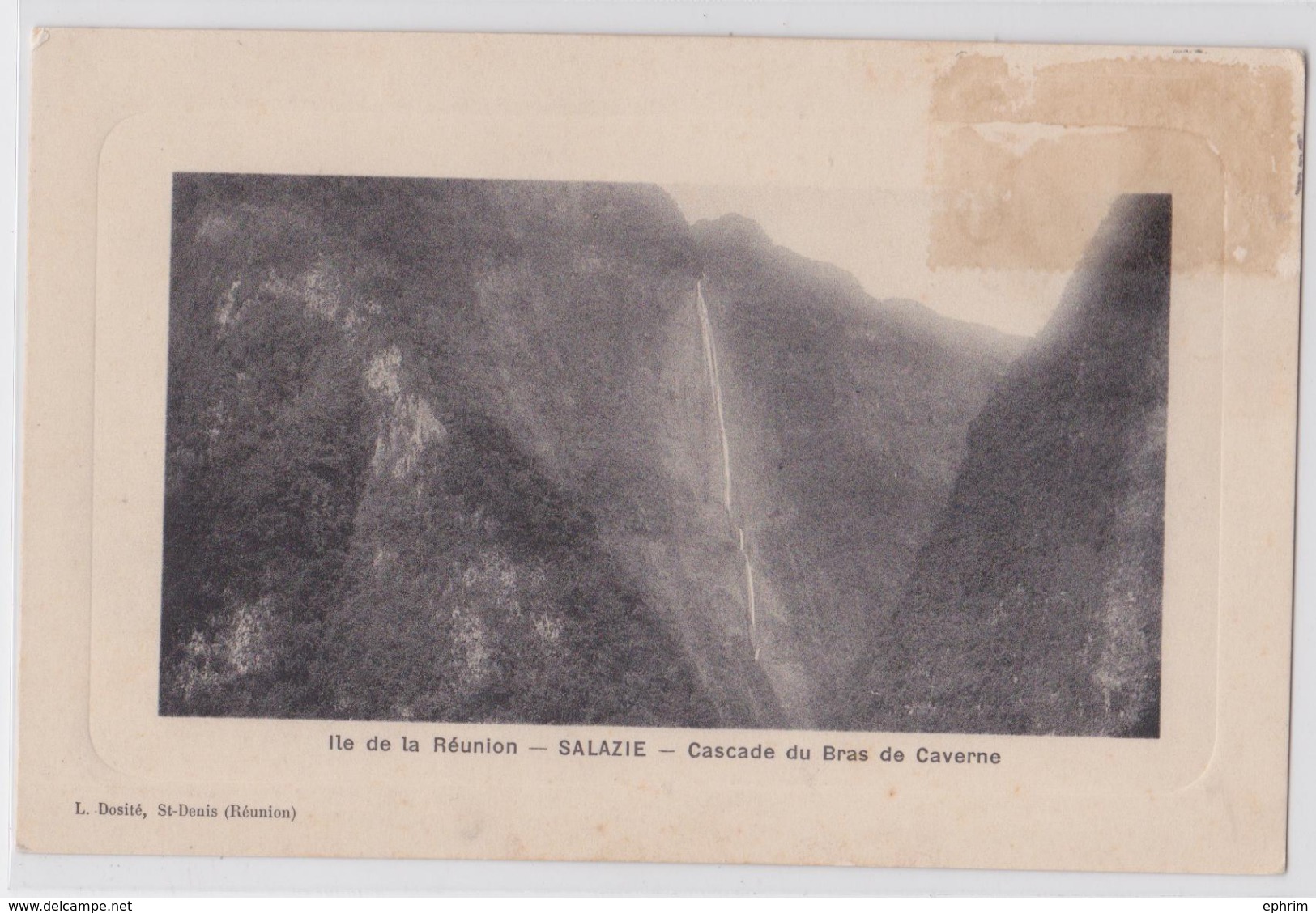 Île De La Réunion - SALAZIE - Cascade Du Bras De Caverne - Autres & Non Classés