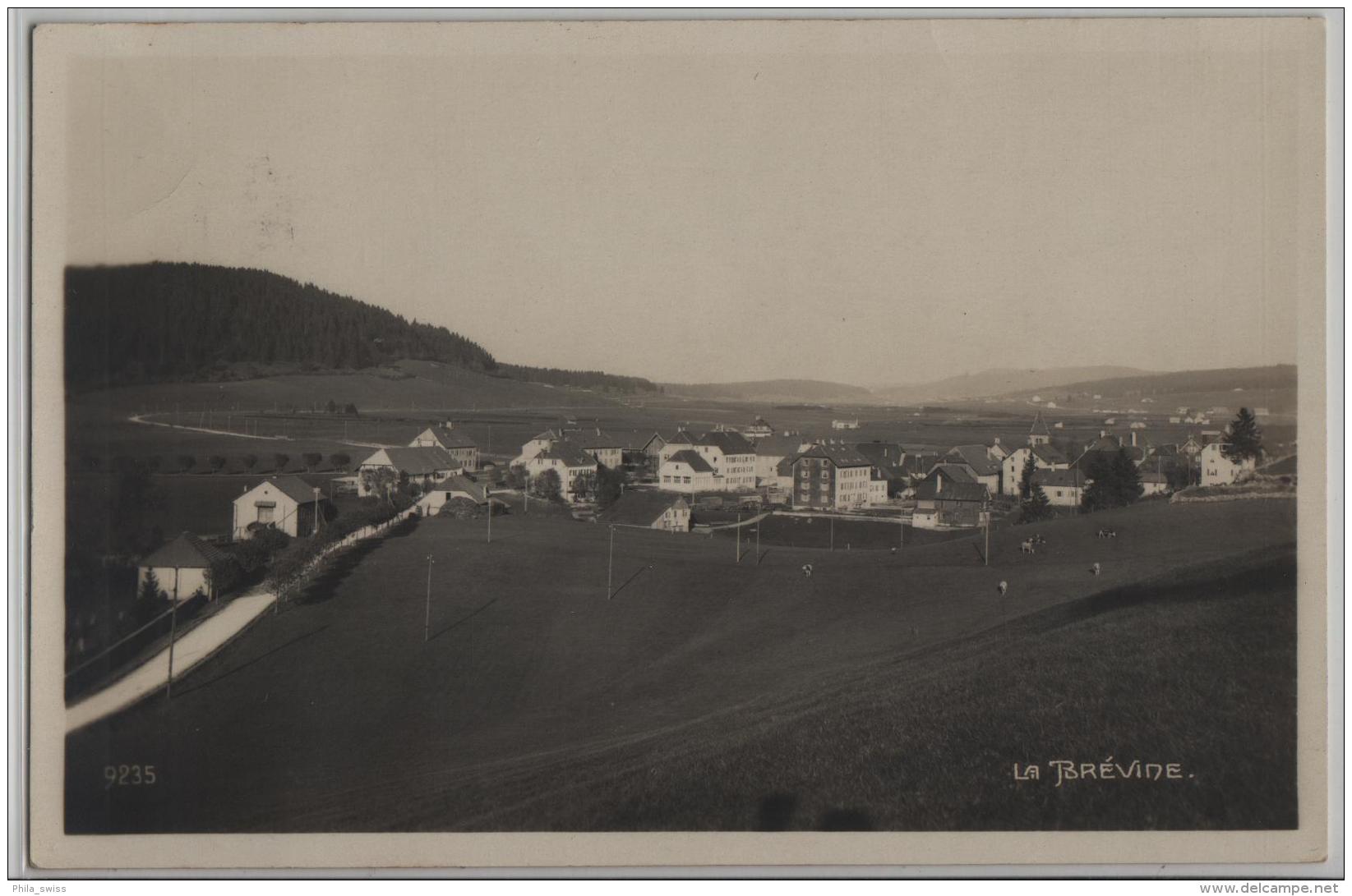 La Brevine - Vue Generale - Photo: Perrochet-Matile No. 9235 - La Brévine