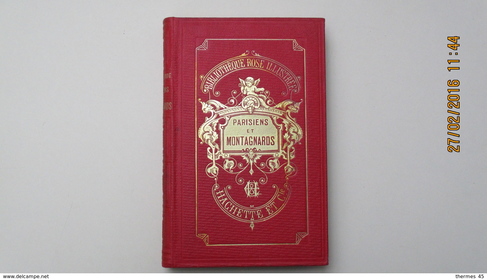 BIBLIOTHEQUE ROSE ILLUSTREE / Mlle Zénaïde FLEURIOT / PARISIENS ET MONTAGNARDS / HACHETTE 1888. - Bibliotheque Rose