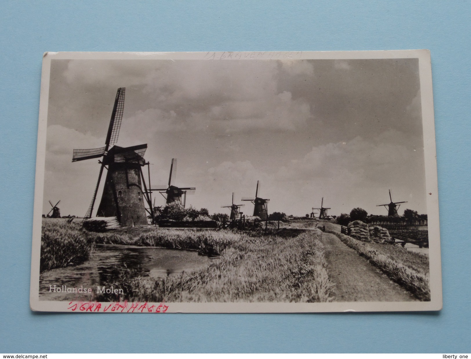 Hollandse Molen ( BIC ) Anno 195? ( Zie Foto Details ) !! - Kinderdijk