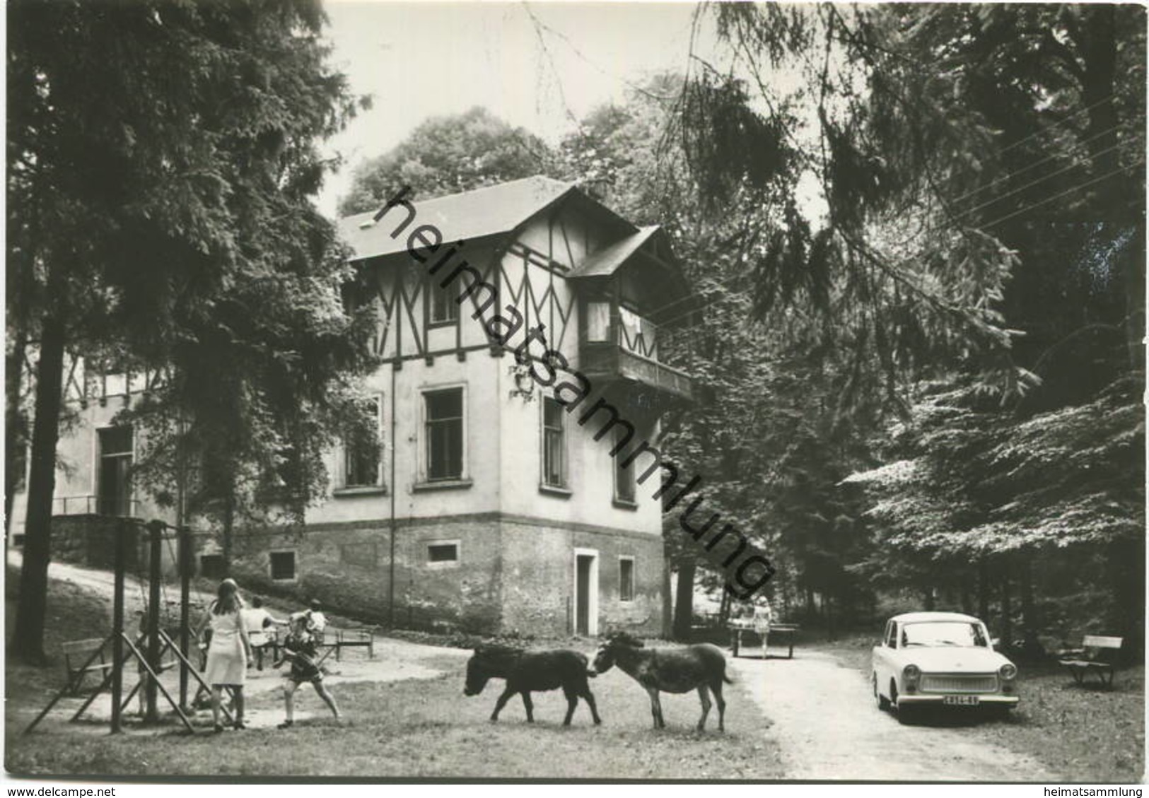Waldgaststätte Margarethen-Mühle Bei Döbeln - Foto-AK Großformat 1984 - Verlag Bild Und Heimat Reichenbach - Döbeln