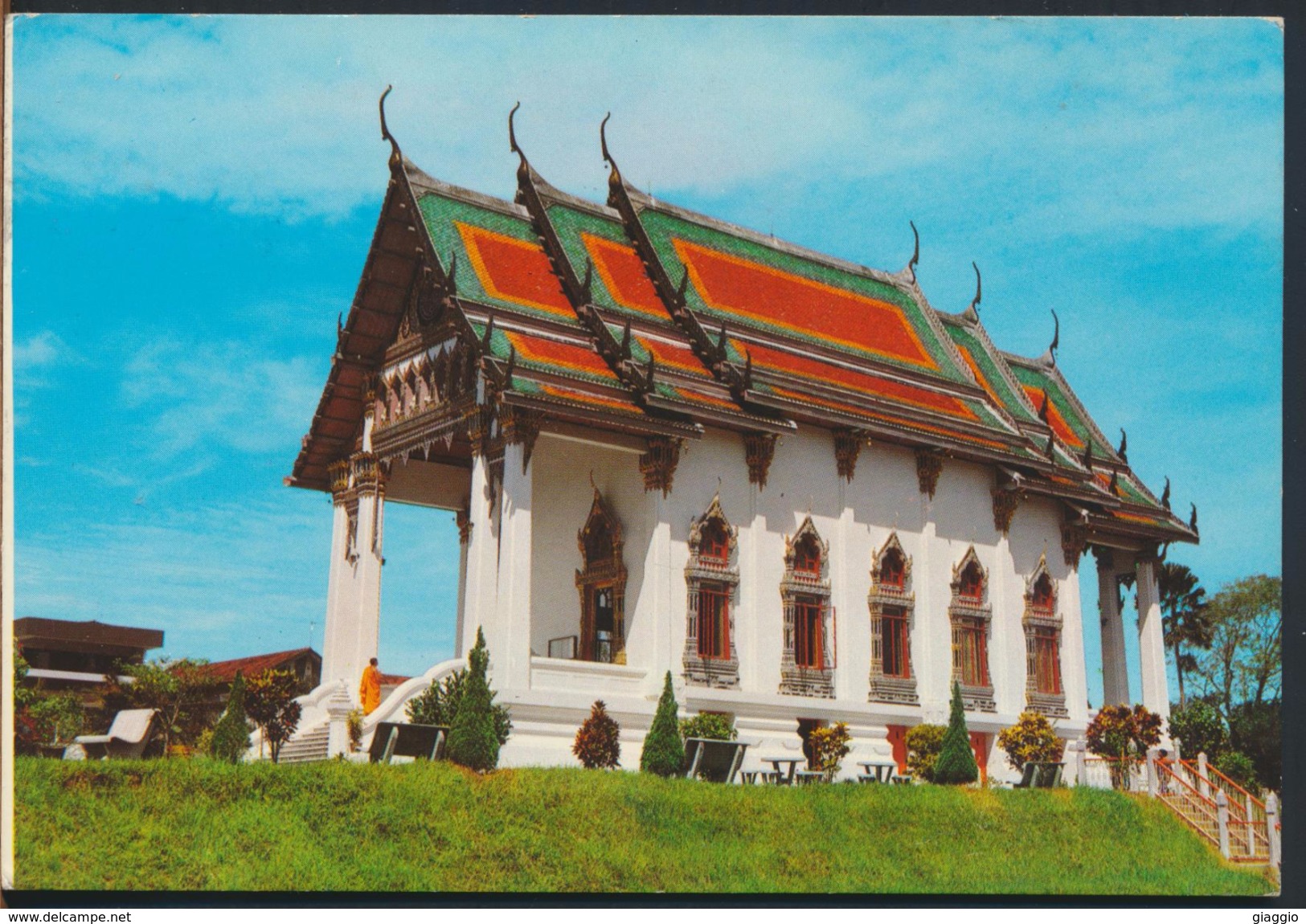 °°° 1206 - MALAYSIA - SIAMESE TEMPLE - 1978 With Stamps °°° - Malesia