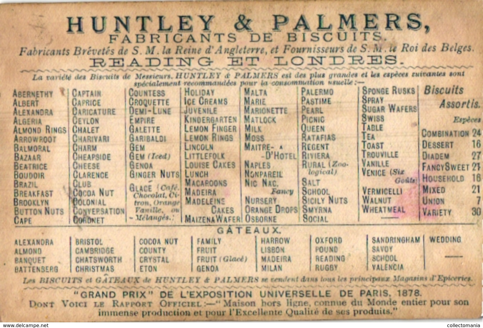 3 Cards C1900 Pub Huntley & Palmers Biscuits -  Lawn - Tennis Court - Sport Cards - More Than 100 Year Old VG - Trading Cards