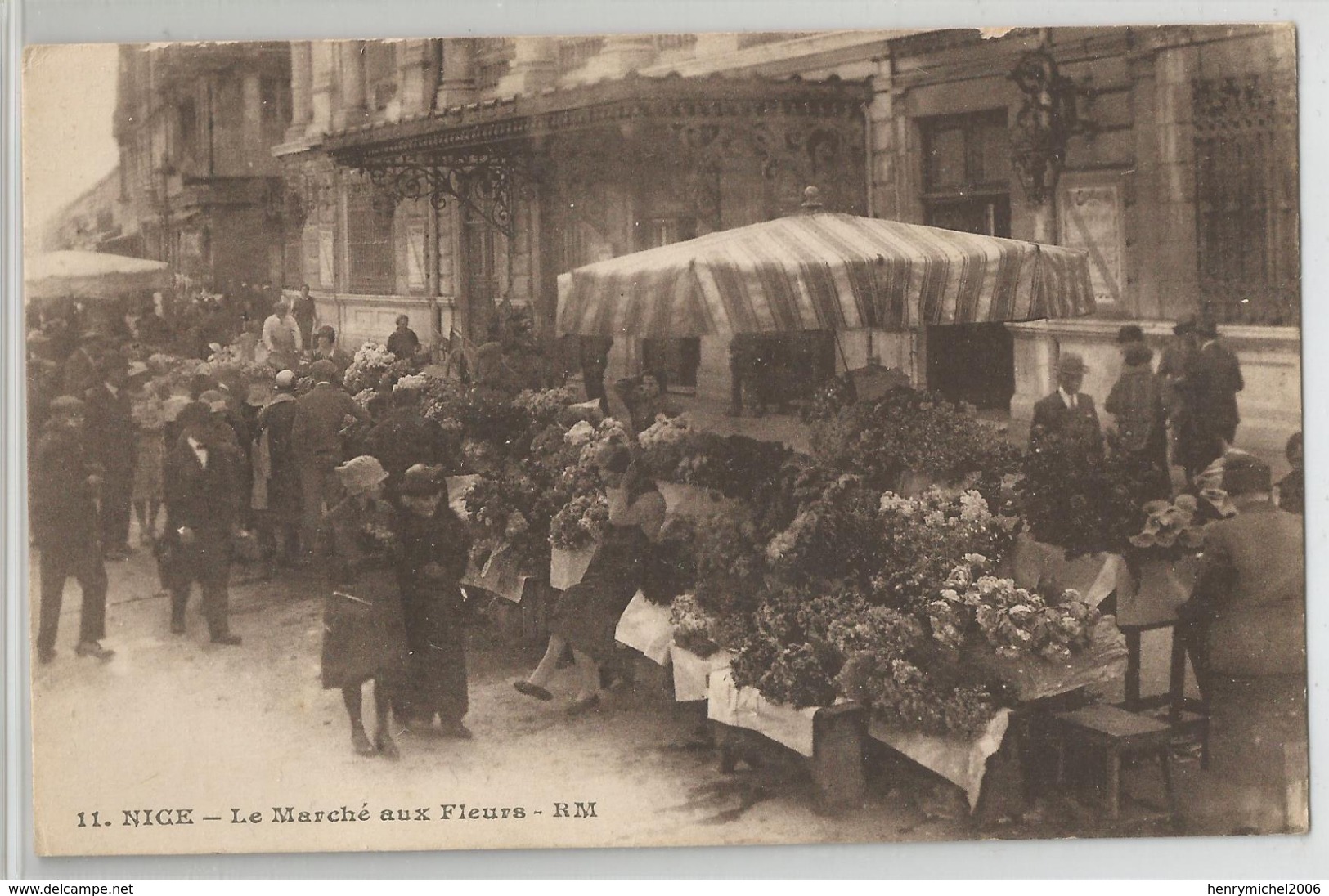 06 Nice Marché Aux Fleurs N 11 - Mercadillos