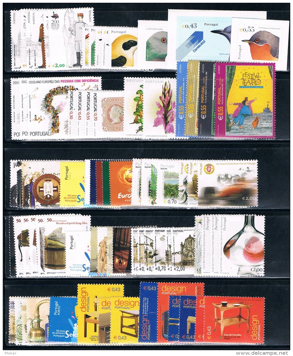 Portugal, 2003, Ano Completo, MNH - Ungebraucht