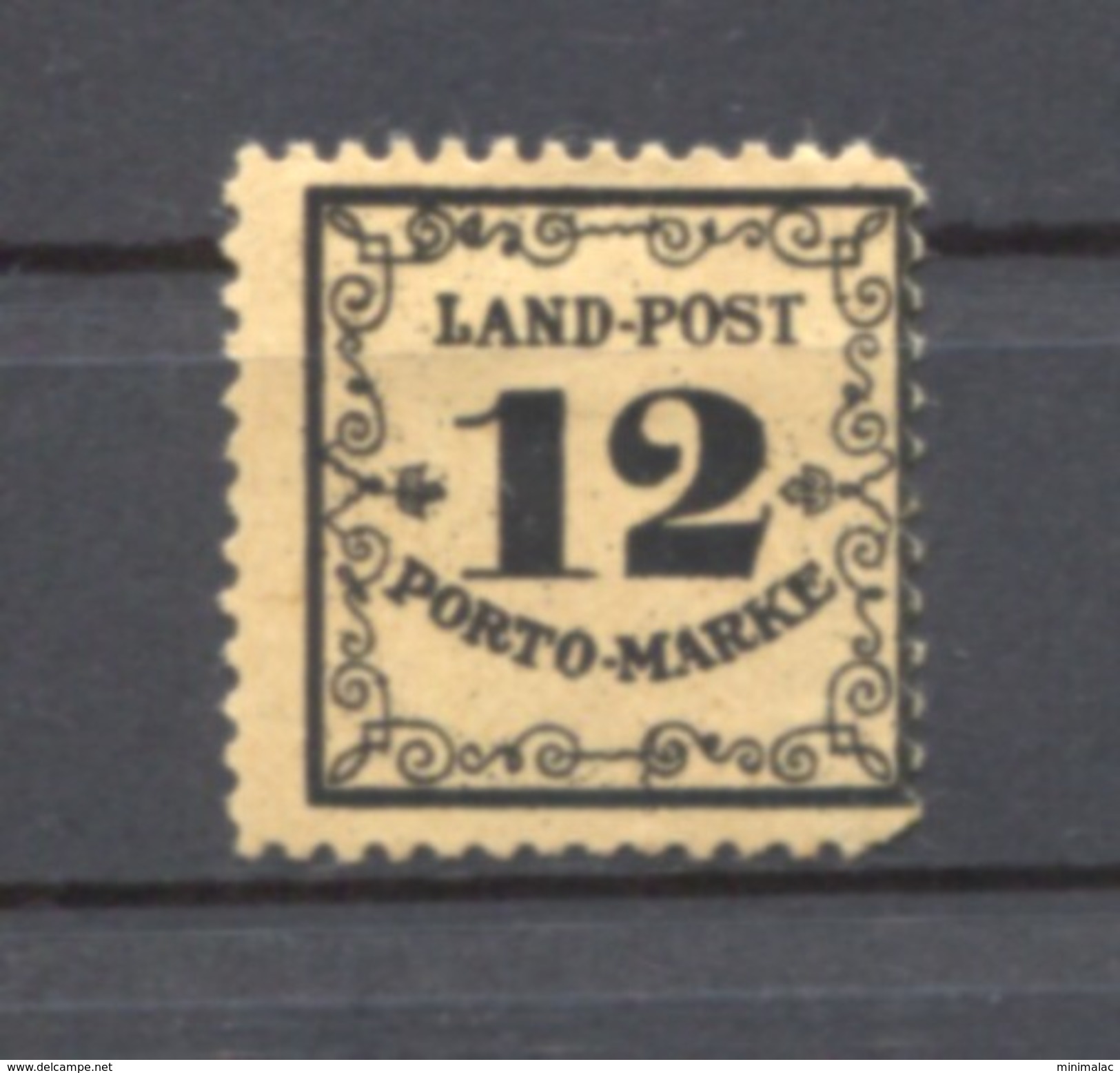 GERMAN STATES - BADEN - 1863 - Mi 3 - LAND-POST - Nuevos