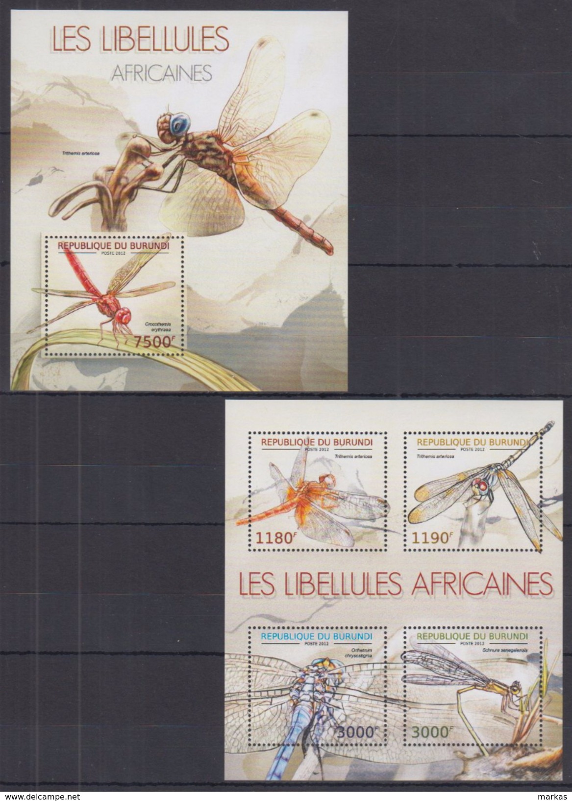 BB32 Burundi - MNH - Insects - 2012 - Sonstige & Ohne Zuordnung