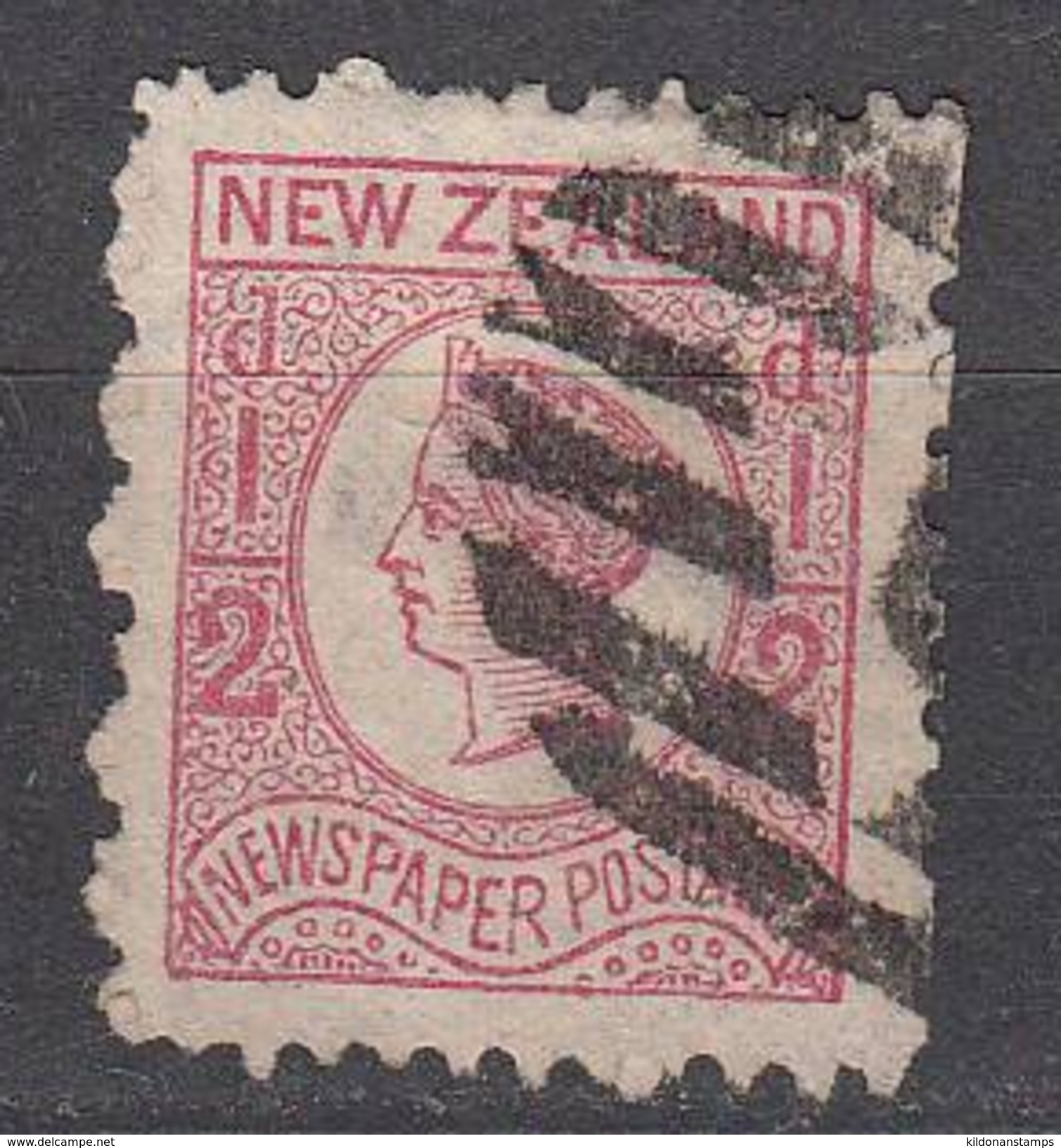 New Zealand 1875 Newspaper Stamp, Cancelled  Sc# P1 - Used Stamps