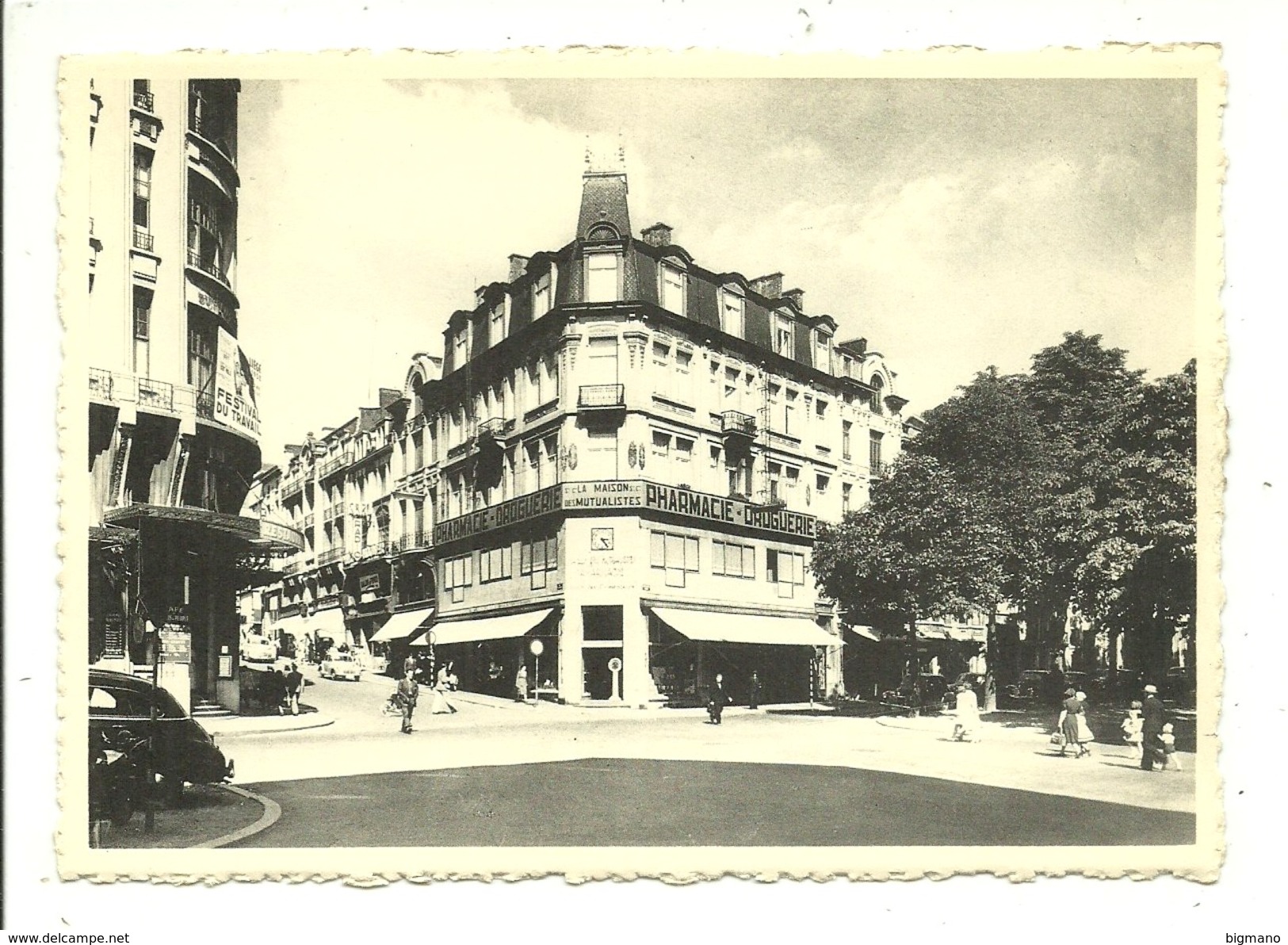 Charleroi La Maison Des Mutualistes Pharmacie Droguerie - Charleroi