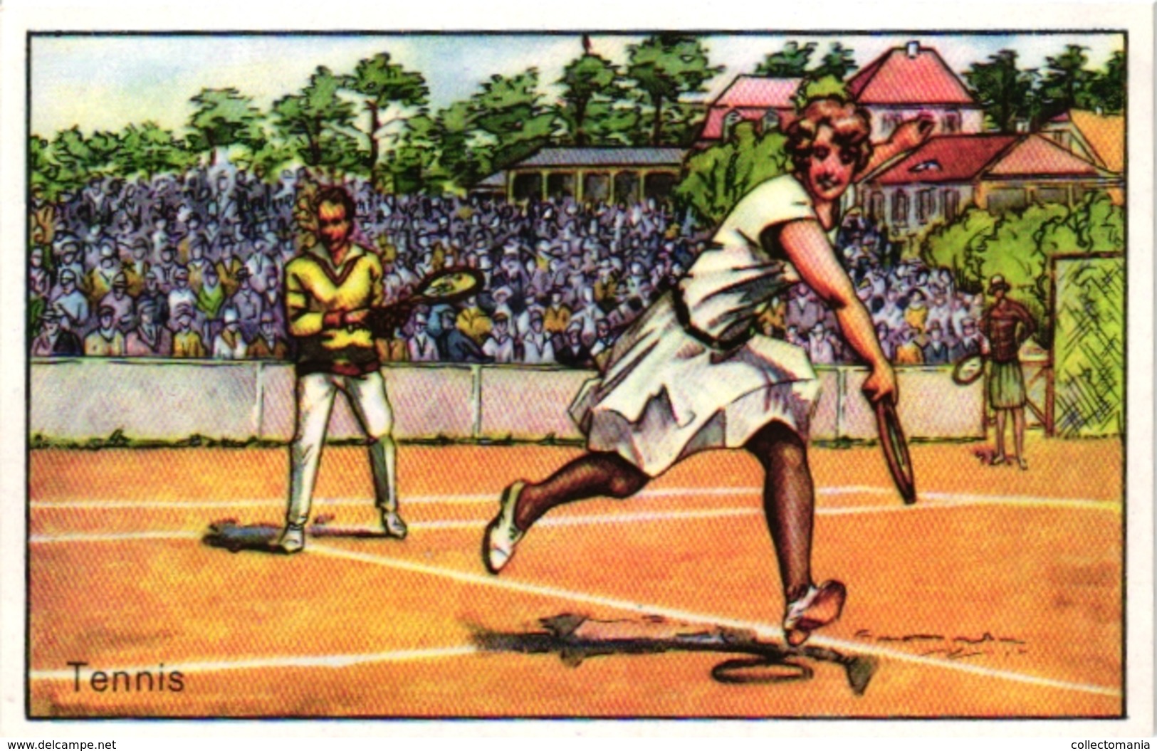 4 CardsTennis Pub   Hoyer Rostock Stollwerck Chocolade DRessed Apes  La Teinture Alsacienne Cats Playing TENNIS Gartmann - Tarjetas