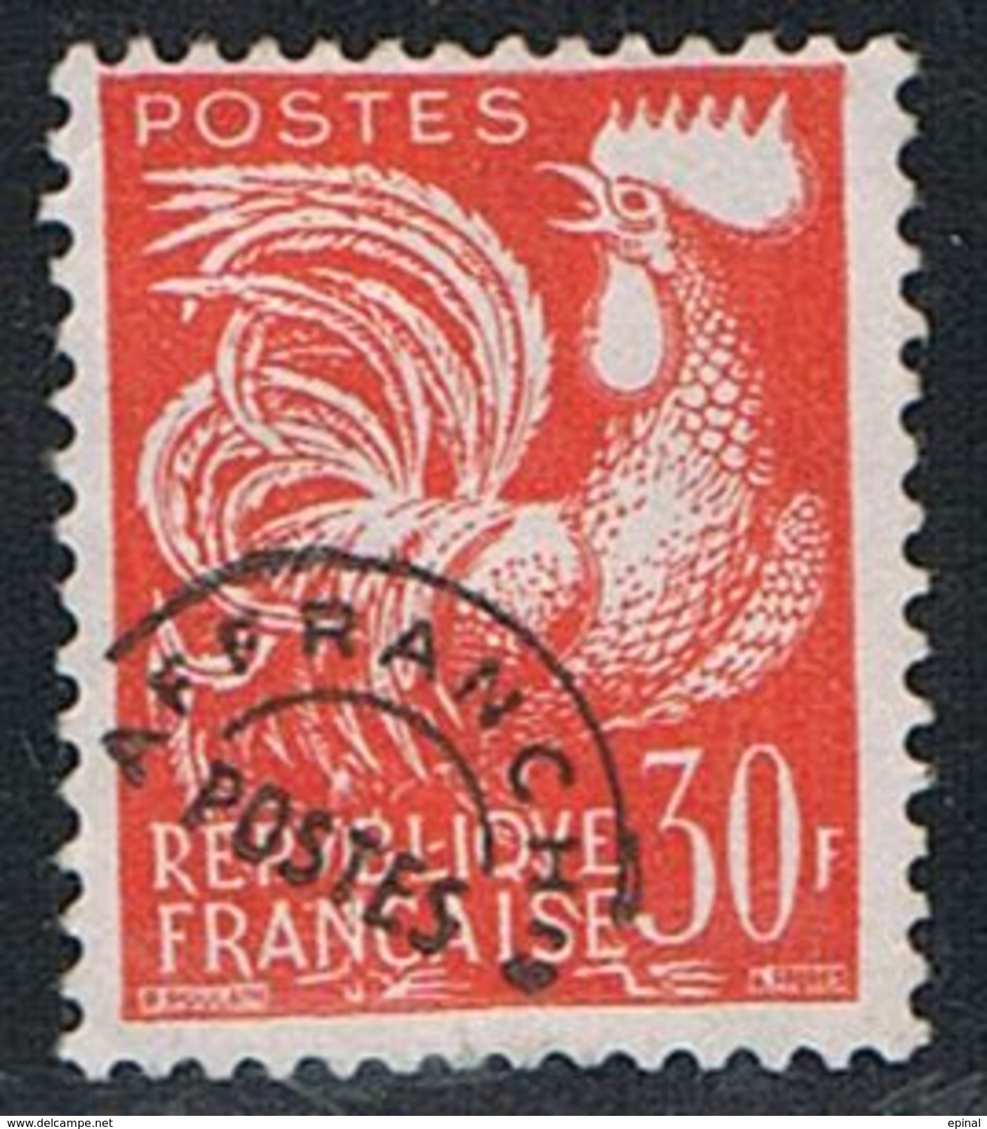FRANCE : Préoblitéré N° 115 Usagé (sans Colle) - PRIX FIXE - - 1953-1960
