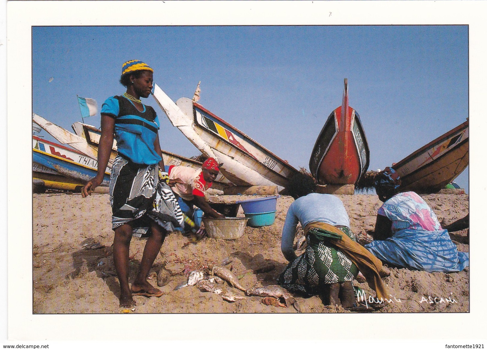 SENEGAL  KAFOUNTINE NETTOYAGE DU POISSON  (dil277) - Sénégal