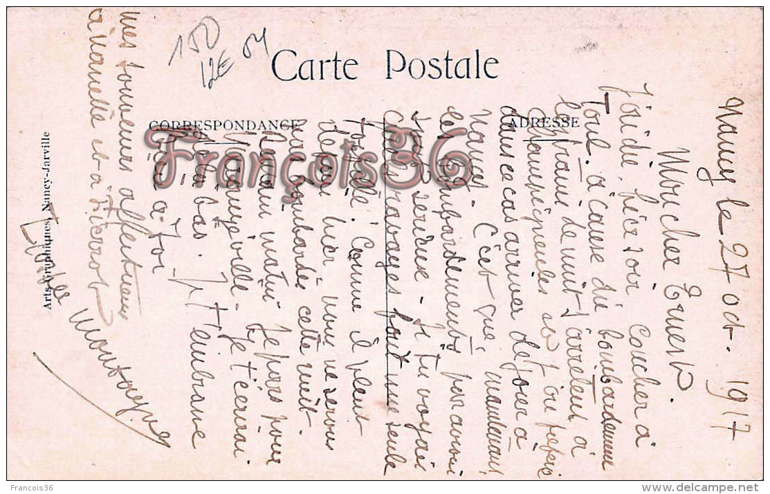 (54) Nancy - Grande Brasserie " La Lorraine " - Terrasse Rue Saint Dizier Saint Jean - 2 SCANS - Nancy