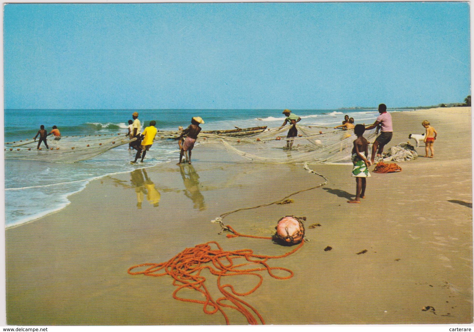 Sierra Léone, Afrique De L´ouest,entre Le Libéria Et La Guinée,PECHE - Sierra Leone