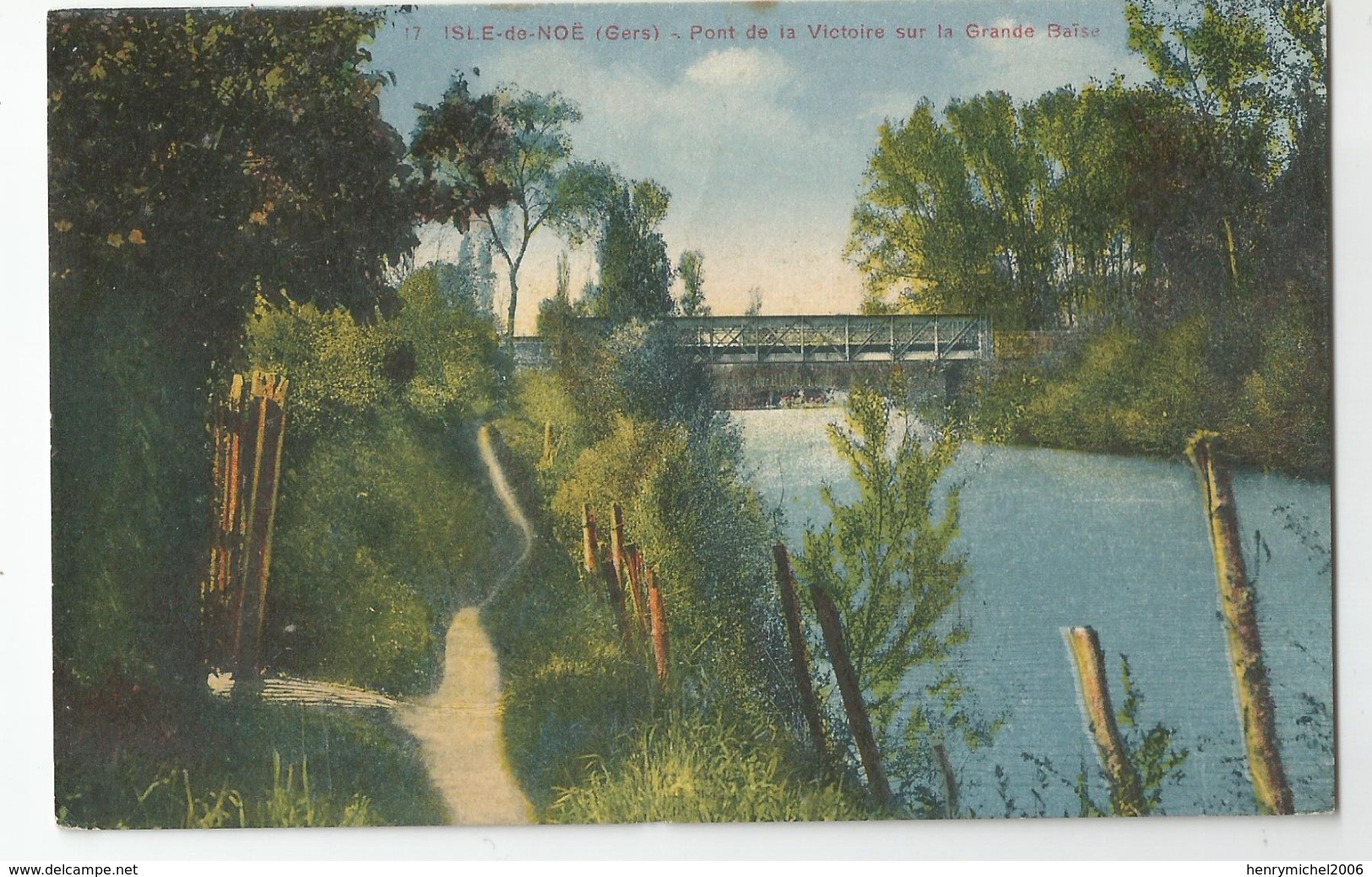 32 - Gers - Isle De Noé - Pont De La Victoire Sur La Grande Baise - Sonstige & Ohne Zuordnung