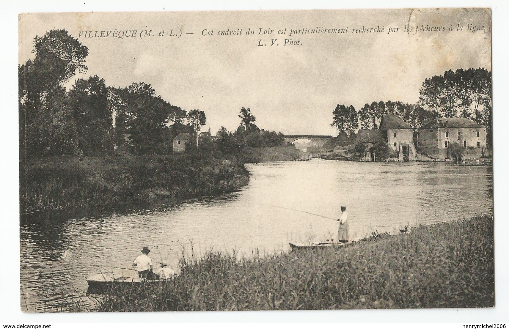 49 - Maine Et Loire - Villeveque Pecheurs A La Ligne - Otros & Sin Clasificación