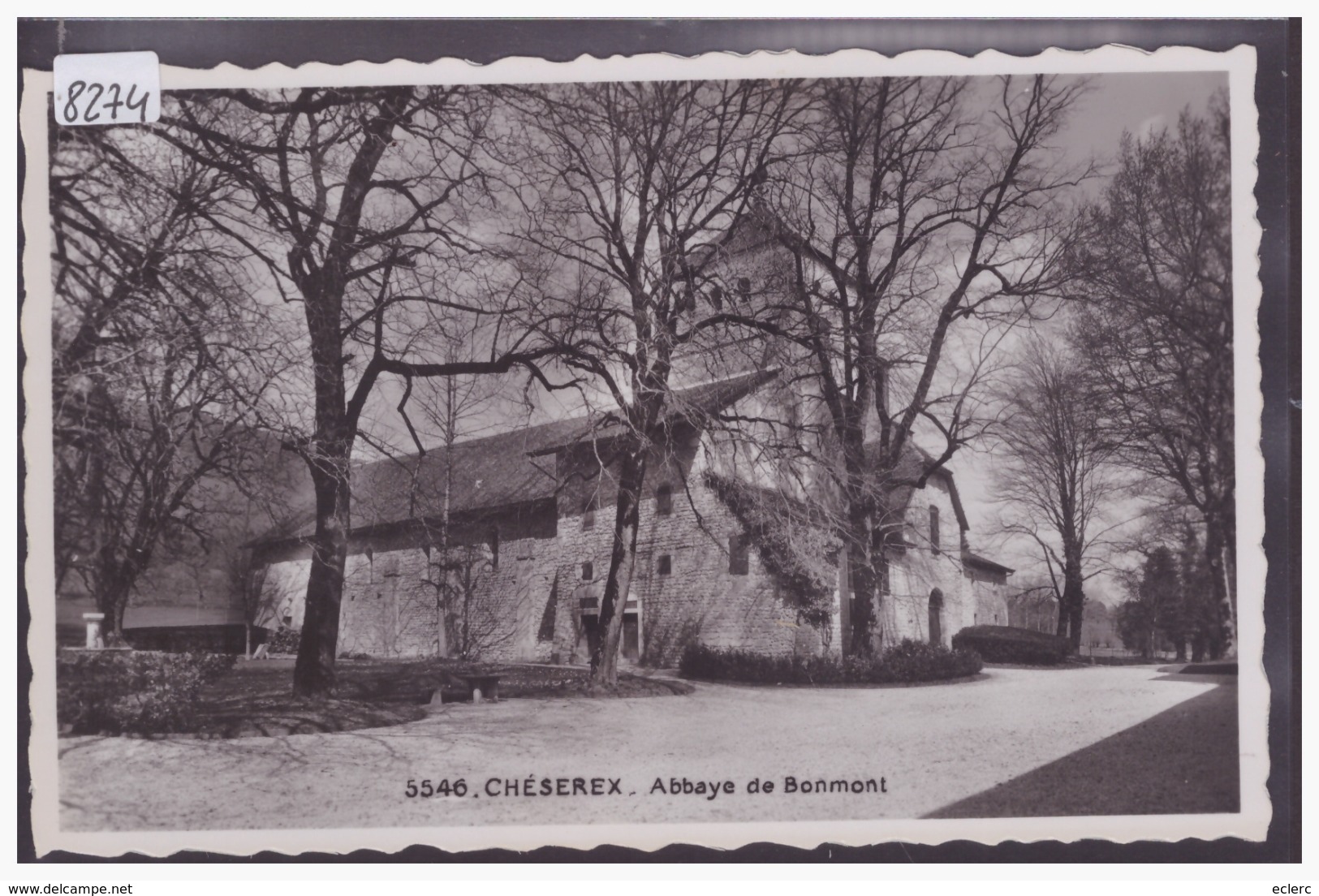 DISTRICT DE NYON - CHESEREX - ABBAYE DE BONMONT - TB - Chéserex