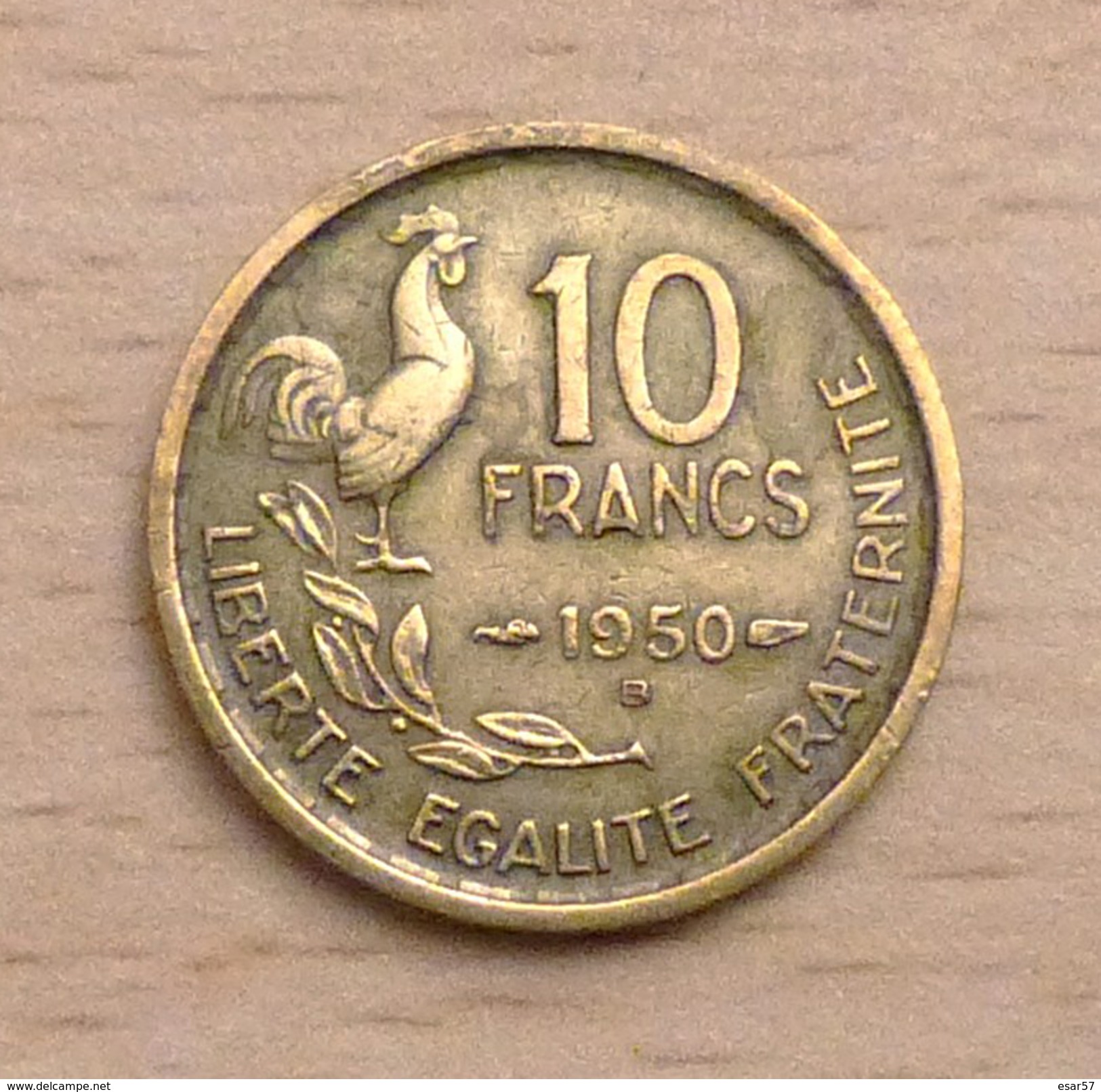 10 Francs GUIRAUD 1950 B - Autres & Non Classés