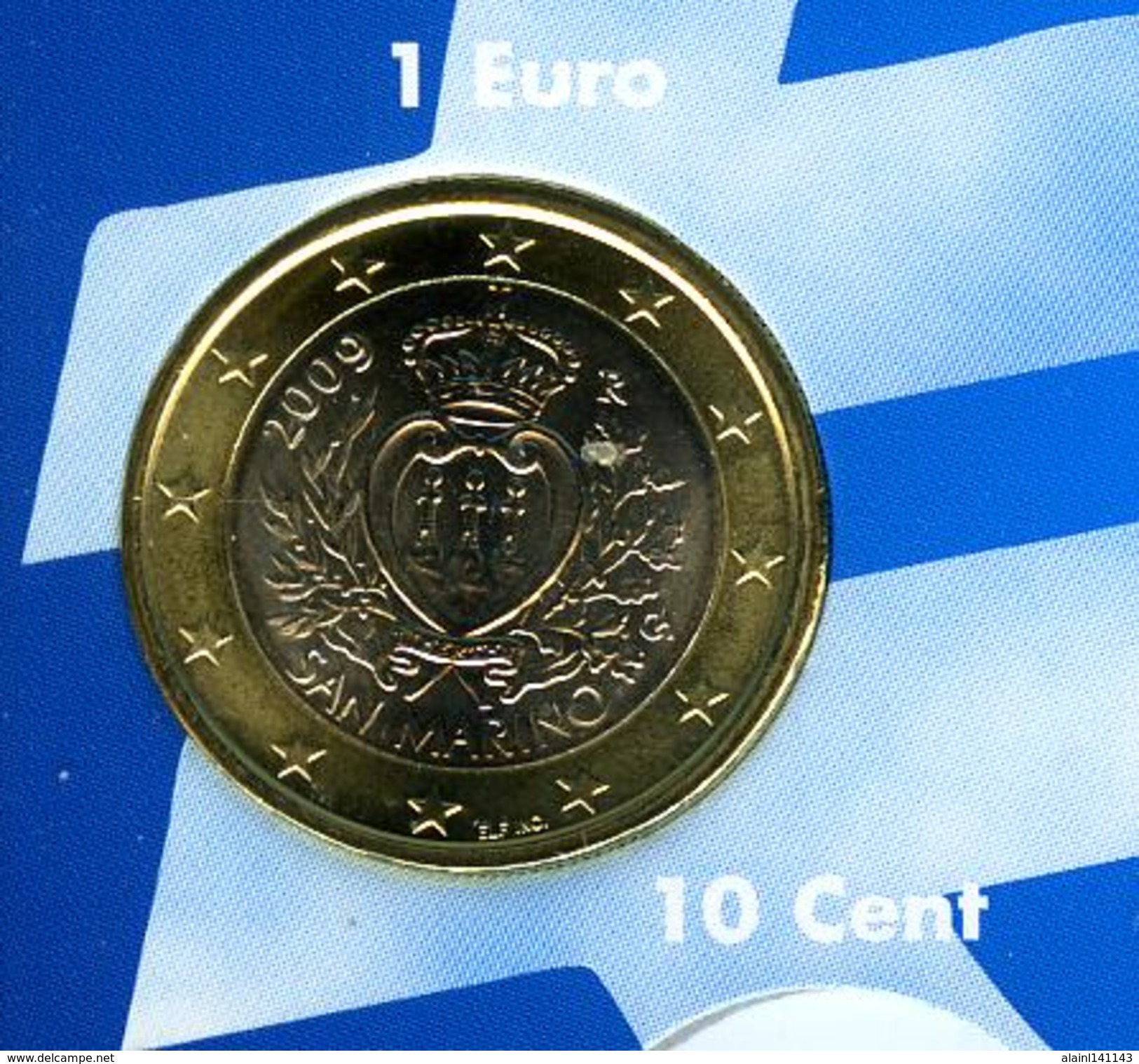 San Marino - 1 Euro 2009 - UNC - San Marino