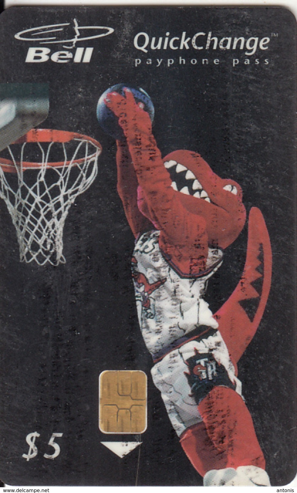 CANADA - Basketball, Toranto Raptors, Tirage 75000, 01/97, Used - Canada