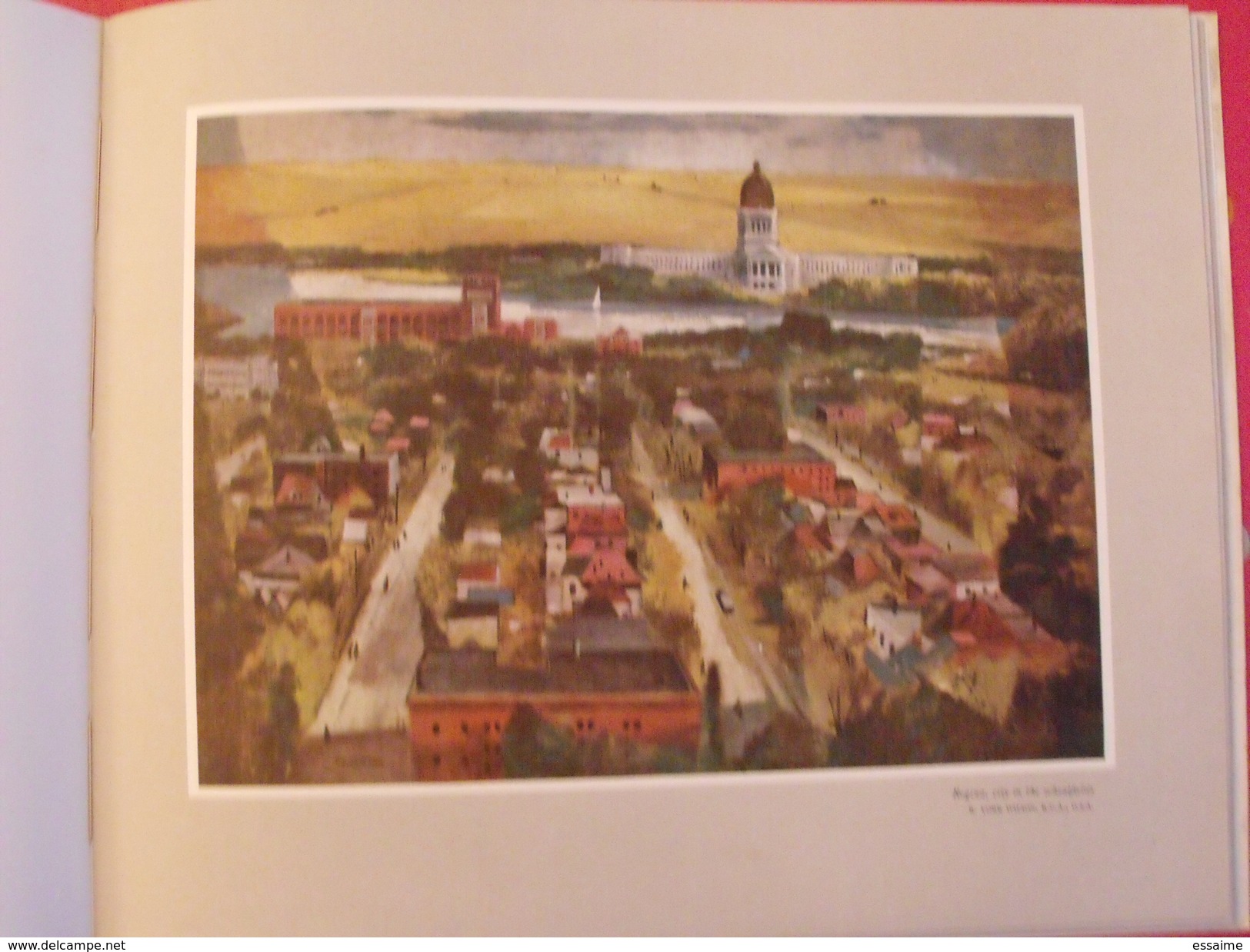 cities of Canada. 22 planches couleurs. peintures des villes. arbuckle hallam leighton bice... vers 1951. emboitage