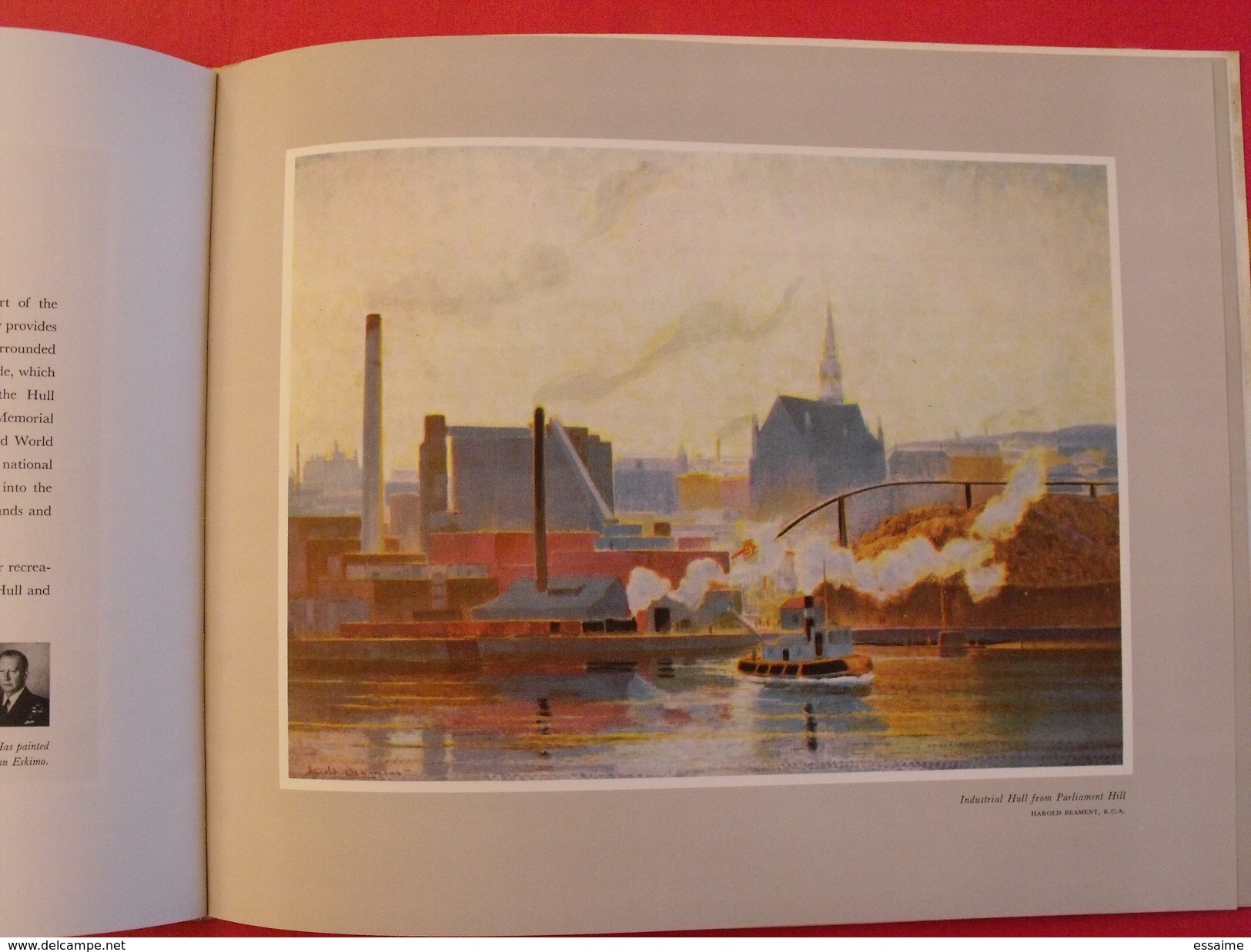 cities of Canada. 22 planches couleurs. peintures des villes. arbuckle hallam leighton bice... vers 1951. emboitage