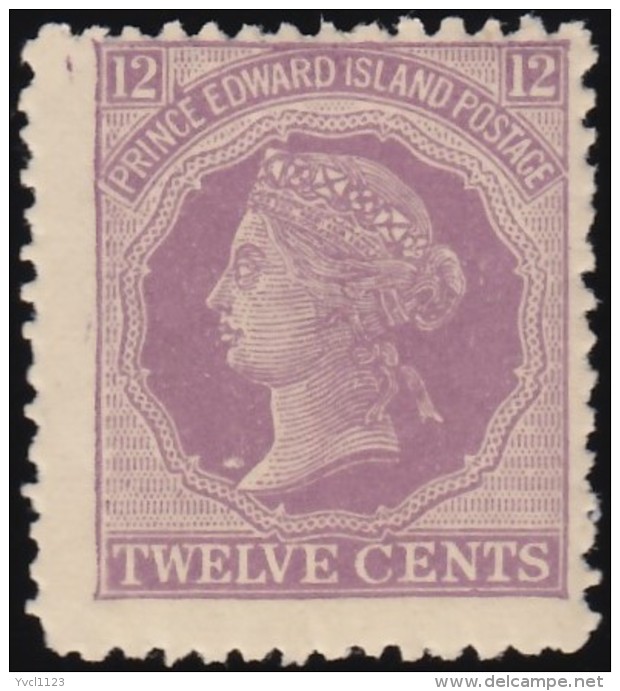 PRINCE EDWAR ISLAND - Scott #16 Queen Victoria / Mint NH Stamp - Unused Stamps