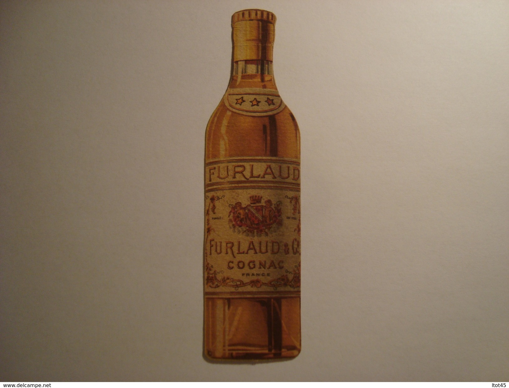 Document Publicitaire COGNAC FURLAUD - Alimentaire