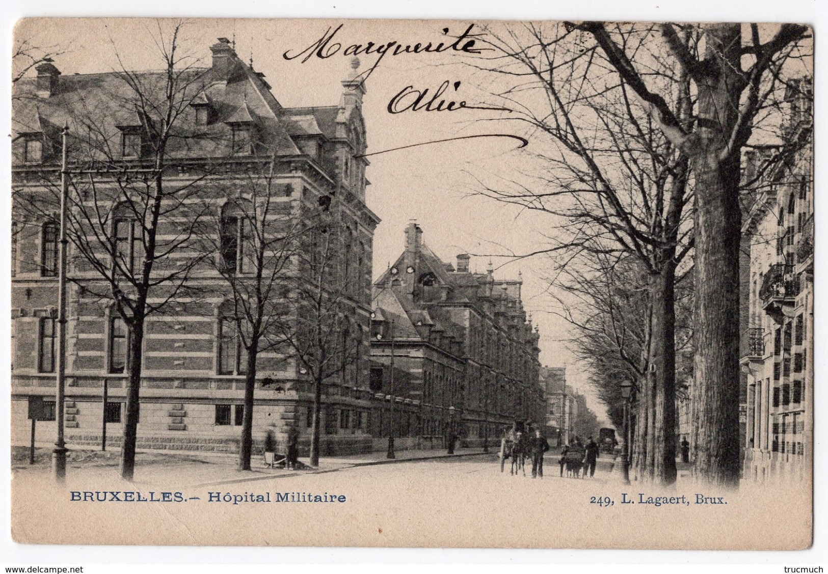 33 - BRUXELLES - Hôpital Militaire  *Lagaert N° 249* - Gezondheid, Ziekenhuizen