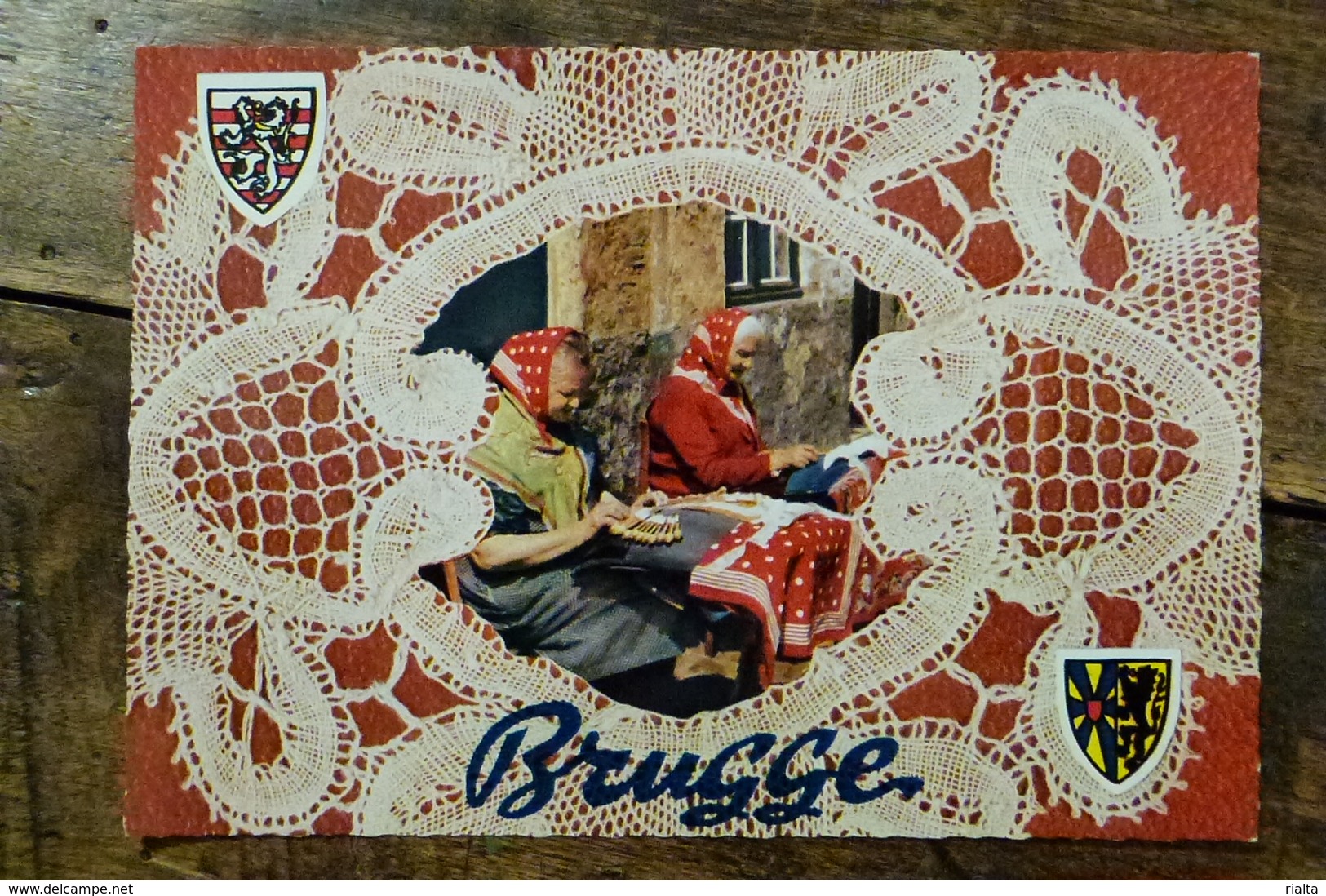 BELGIQUE, BRUGES, SOUVENIR, DENTELIERES - Brugge