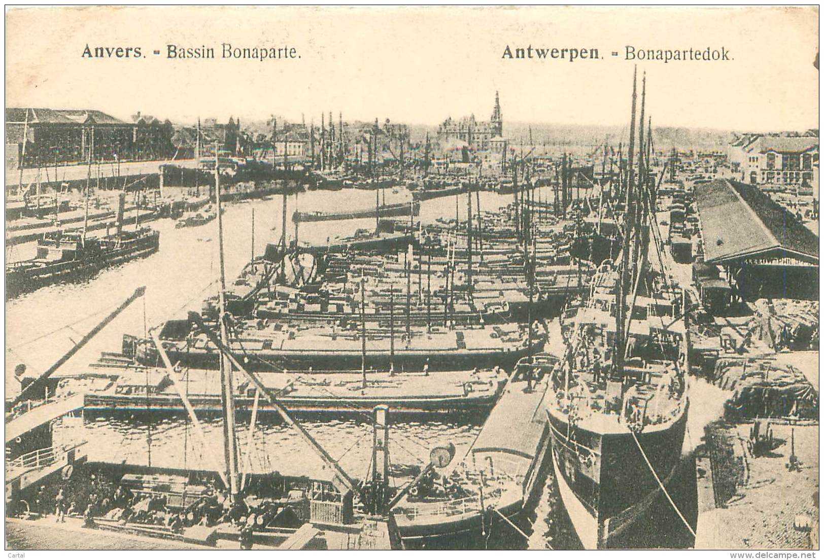 ANVERS - Bassin Bonaparte - Antwerpen