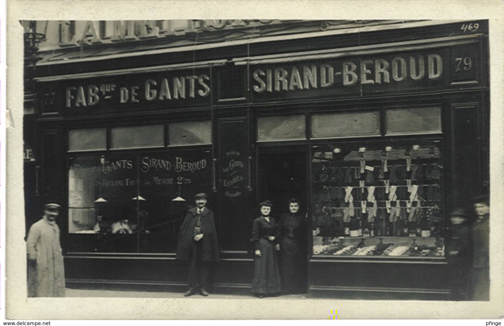 Lyon - Fabrique De Gands Sirand-Beroud, 1905 - Otros & Sin Clasificación