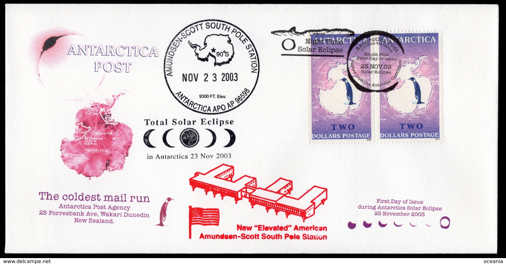 Antarctica Post FDC Spectacular Cover. - Other & Unclassified