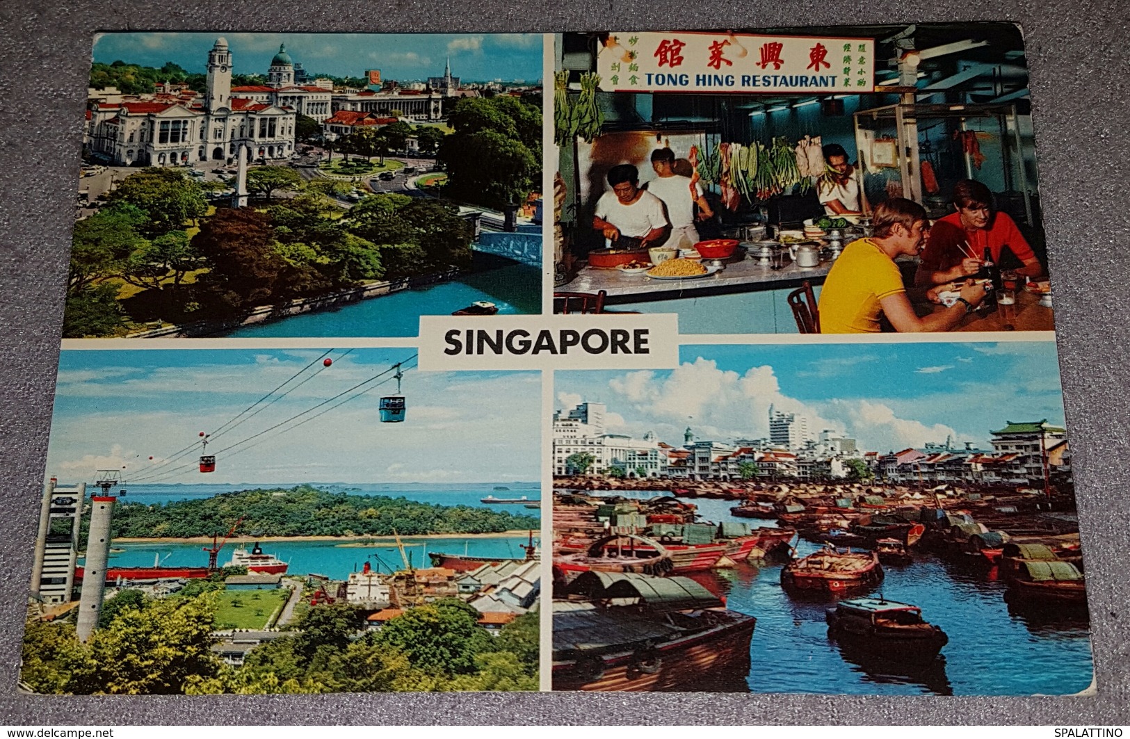 SINGAPORE- COLLAGE POSTCARD - Singapore