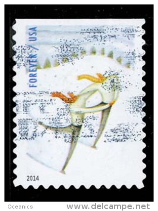 Etats-Unis / United States (Scott No.4937 - Plaisir D'hiver / Winter Fun) (o)  P3 - Gebruikt