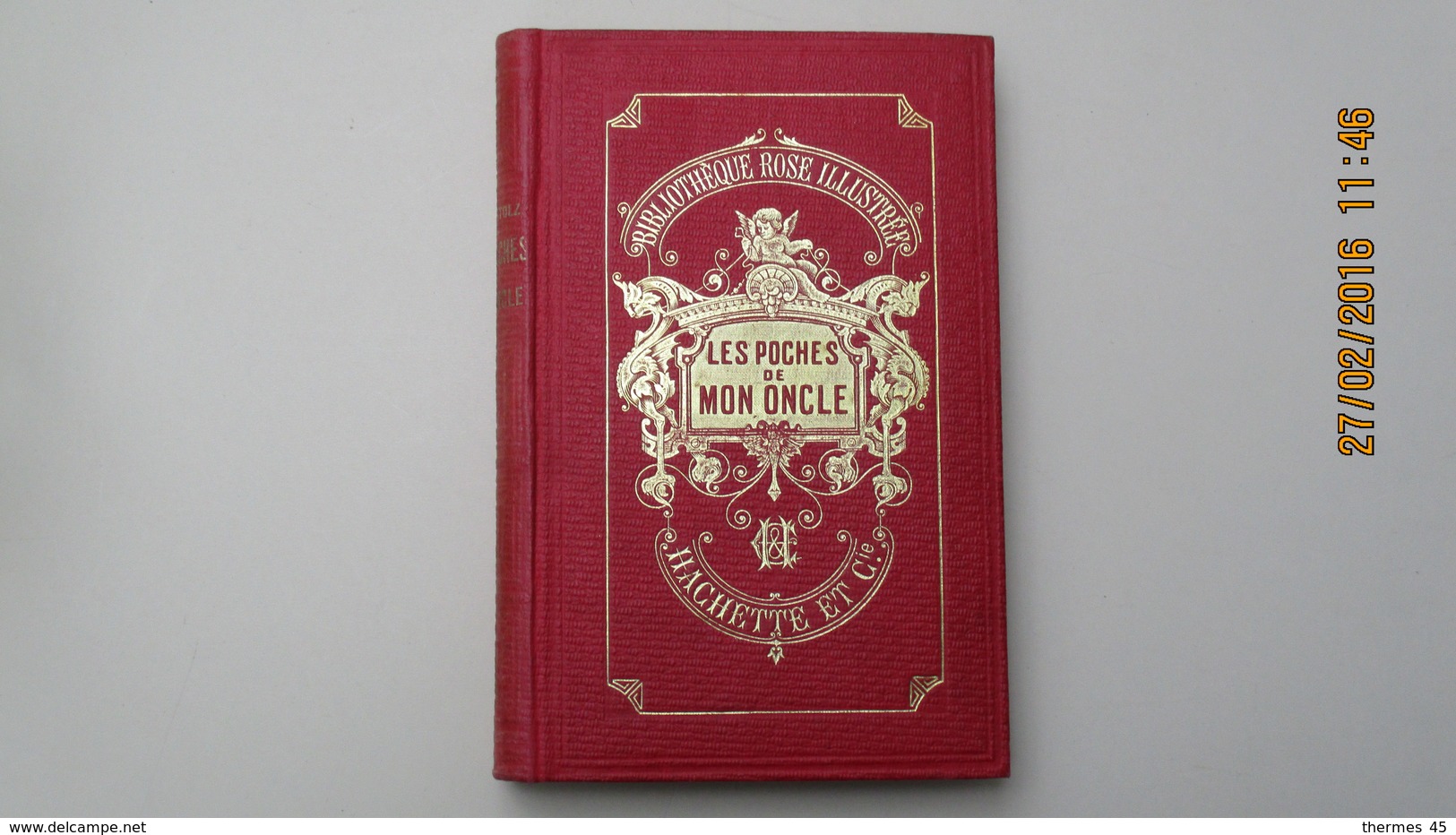 BIBLIOTHEQUE ROSE ILLUSTREE / MME DE STOLZ / LES POCHES DE MON ONCLE / HACHETTE 1877 - Biblioteca Rosa