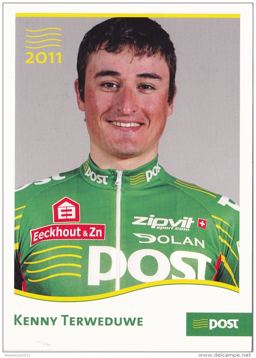 CYCLISME - WIELRENNEN : 2011 - POST - KENNY TERWEDUWE - Cyclisme