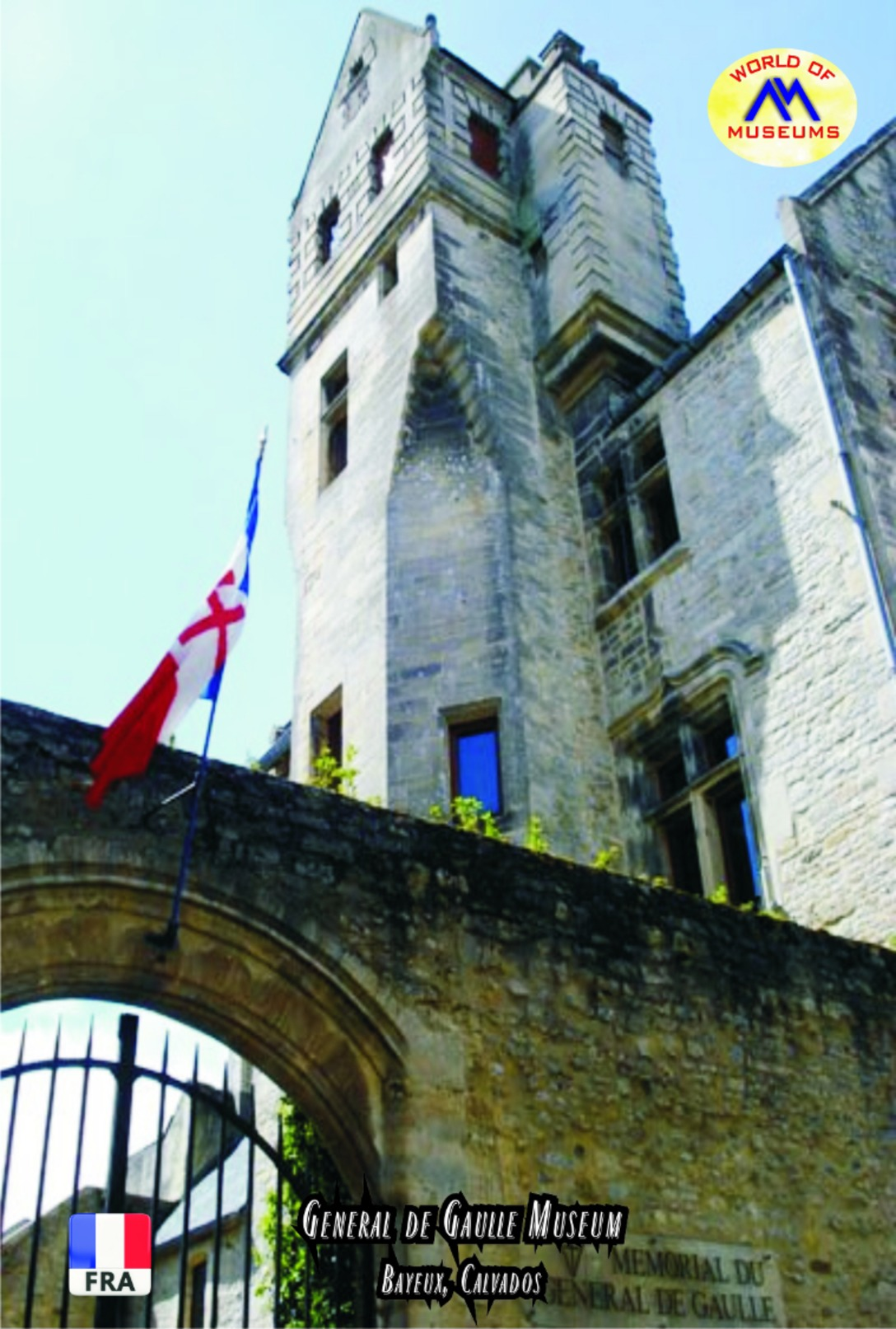 Carte Postale, Musées, Museums, Museums Of The World, France, Bayeux (Calvados), Memorial General De Gaulle - Musées