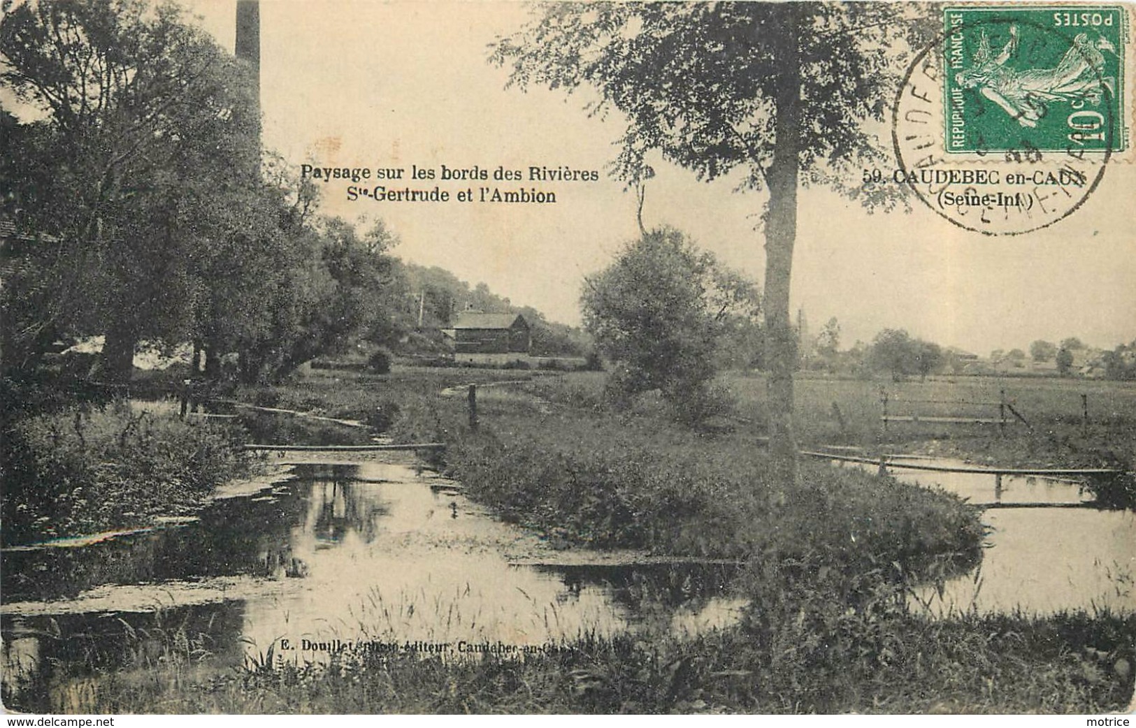 SAINTE GERTRUDE ET L'AMBION - Paysage Sur Les Bords Des Rivières. - Autres & Non Classés